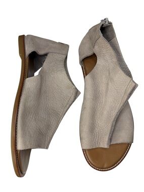 Inuovo Ferna Cutout Leather Sandal Made In Turkey Sz 42 or US 12